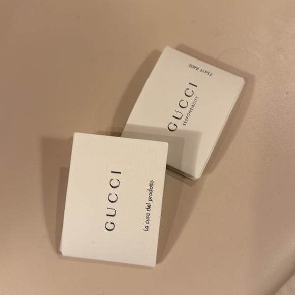 Blue and white interlocking G Gucci belt - Picture 5 of 5